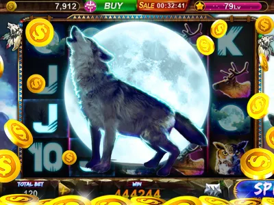 Interfaz principal del casino virtual